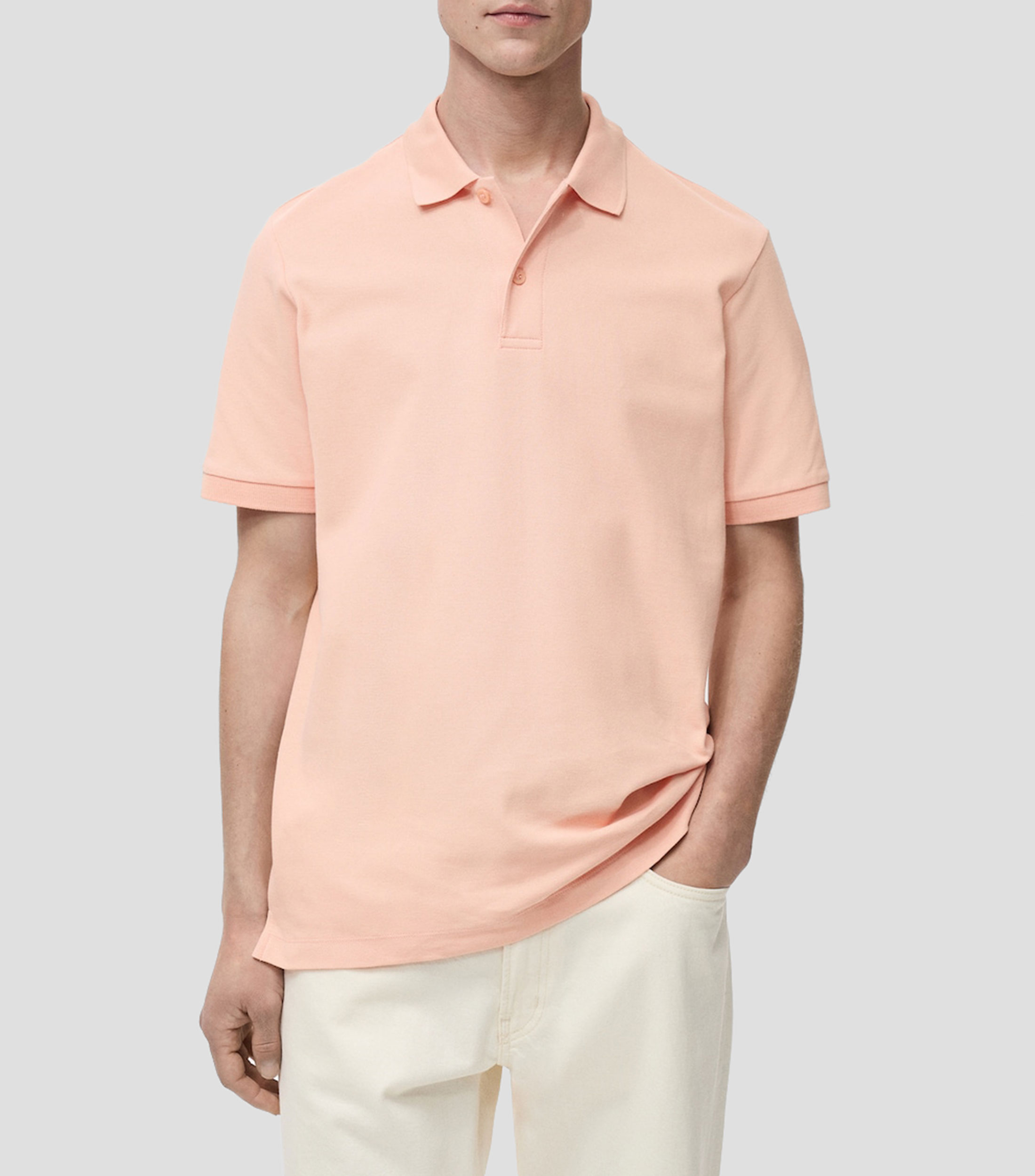Playera tipo Polo manga corta Hombre
